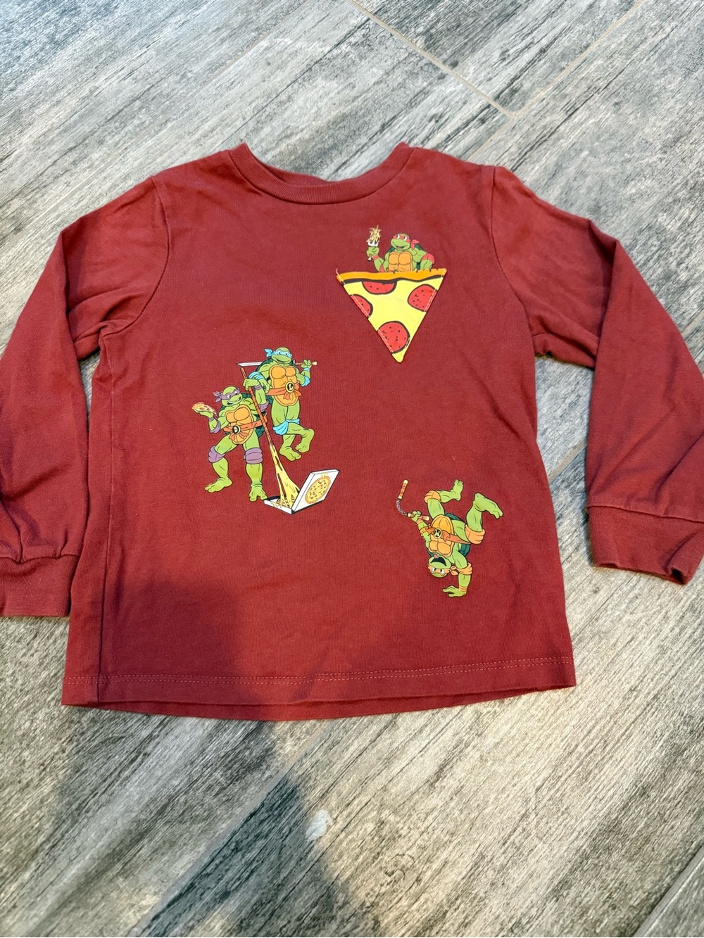 Tucker and Tate Long-Sleeve Teenage Mutant Ninja Turtle Toddler Tee - 3T